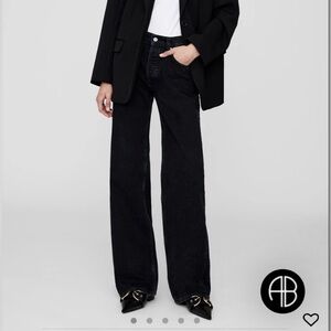 Anine Bing Hugh Jean Vintage Black Size 26
